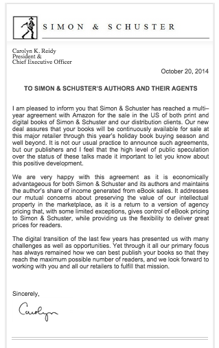Simon and Schuster Agreement with Amazon_peoplewhowrite